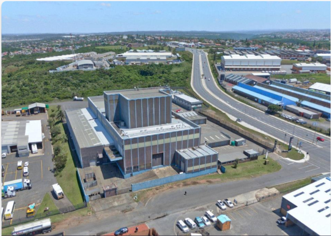 Aerial planning image of the proposed AfriConn Automotive distribution hub