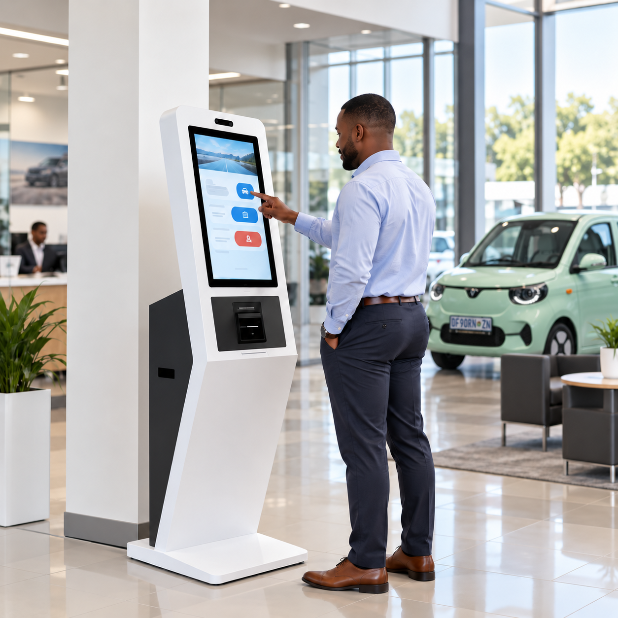 AfriConn Signature customer experience stand visualisation